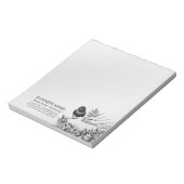 Massagetherapie Healing Hands Energy Spa Wellness Notitieblok (Linkerzijde)