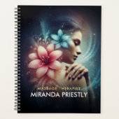 Massagetherapie Healing Hands Energy Spa Wellness Planner (Voorkant)