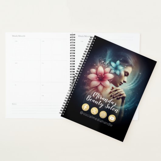 Massagetherapie Healing Hands Energy Spa Wellness Planner (Display)