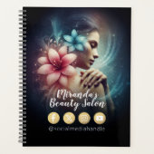 Massagetherapie Healing Hands Energy Spa Wellness Planner (Voorkant)