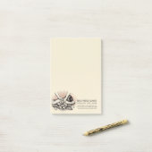 Massagetherapie Healing Hands Energy Spa Wellness Post-it® Notes (Op bureau)