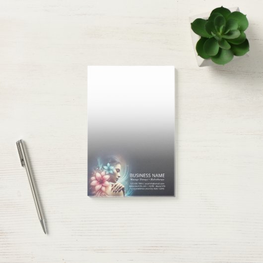 Massagetherapie Healing Hands Energy Spa Wellness Post-it® Notes (Kantoor)