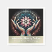 Massagetherapie Healing Hands Energy Spa Wellness Servet (Voorkant)