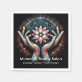 Massagetherapie Healing Hands Energy Spa Wellness Servet (Voorkant)