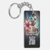 Massagetherapie Healing Hands Energy Spa Wellness Sleutelhanger (Voorkant Links)