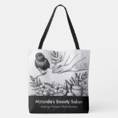 Massagetherapie Healing Hands Energy Spa Wellness Tote Bag (Achterkant)