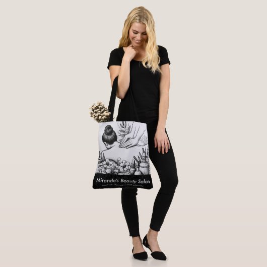 Massagetherapie Healing Hands Energy Spa Wellness Tote Bag (Op model)