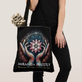 Massagetherapie Healing Hands Energy Spa Wellness Tote Bag (Dichtbij)