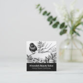 Massagetherapie Healing Hands Energy Spa Wellness Vierkante Visitekaartje (Staand voorkant)