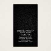 Massagetherapie Healing Hands Energy Spa Wellness Visitekaartje (Achterkant)