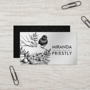 Massagetherapie Healing Hands Energy Spa Wellness Visitekaartje