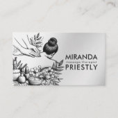 Massagetherapie Healing Hands Energy Spa Wellness Visitekaartje (Voorkant)