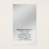 Massagetherapie Healing Hands Energy Spa Wellness Visitekaartje (Achterkant)