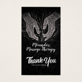 Massagetherapie Healing Hands Energy Spa Wellness Visitekaartje
