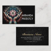 Massagetherapie Healing Hands Energy Spa Wellness Visitekaartje (Voorkant / Achterkant)