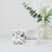 Massagetherapie Healing Hands Energy Spa Wellness Visitekaartje (Staand voorkant)