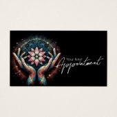 Massagetherapie Healing Hands Energy Spa Wellness Visitekaartje (Voorkant)