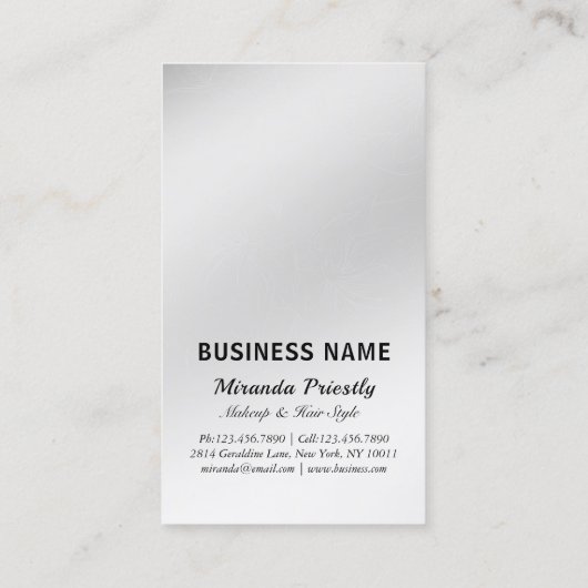 Massagetherapie Healing Hands Energy Spa Wellness Visitekaartje (Achterkant)