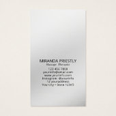 Massagetherapie Healing Hands Energy Spa Wellness Visitekaartje (Achterkant)