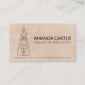 Massagetherapie | Healing Visitekaartje (Voorkant)