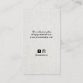 Massagetherapie Heling Handen & Vlinder Spa Visitekaartje (Achterkant)