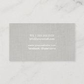 Massagetherapie Hot Stone Beauty Spa Salon Visitekaartje (Achterkant)