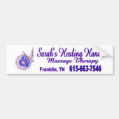 Massagetherapie in Franklin Tennessee Bumpersticker (Voorkant)