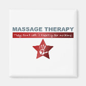 Massagetherapie in Ruby Red Magneet (Voorkant)