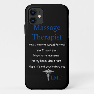 Massagetherapie IPhone Case