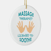 Massagetherapie Keramisch Ornament (Rechts)