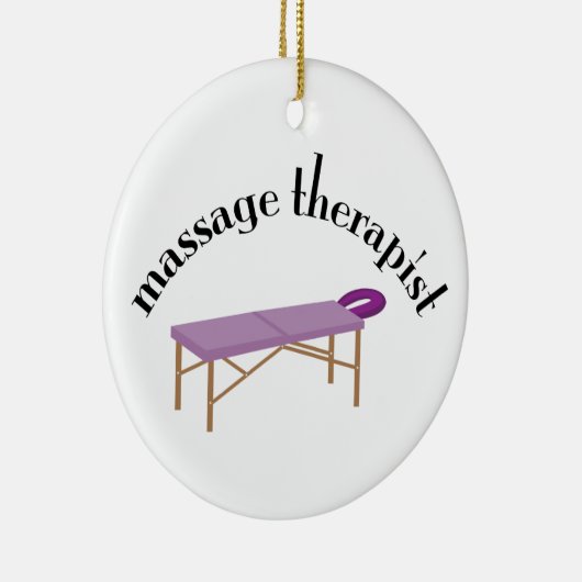 Massagetherapie Keramisch Ornament (Rechts)