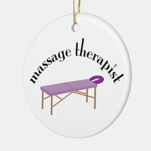 Massagetherapie Keramisch Ornament (Links)