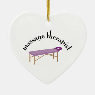 Massagetherapie Keramisch Ornament
