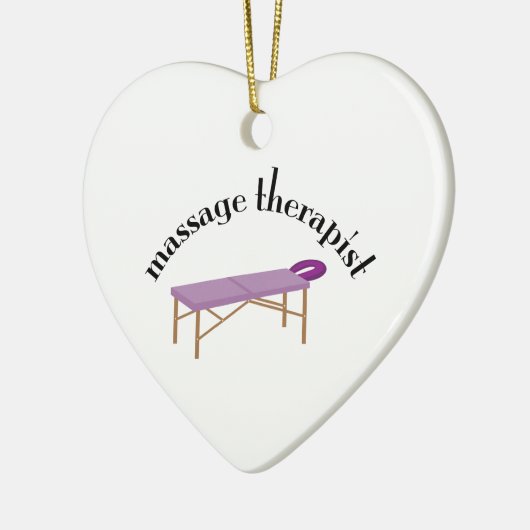 Massagetherapie Keramisch Ornament (Links)