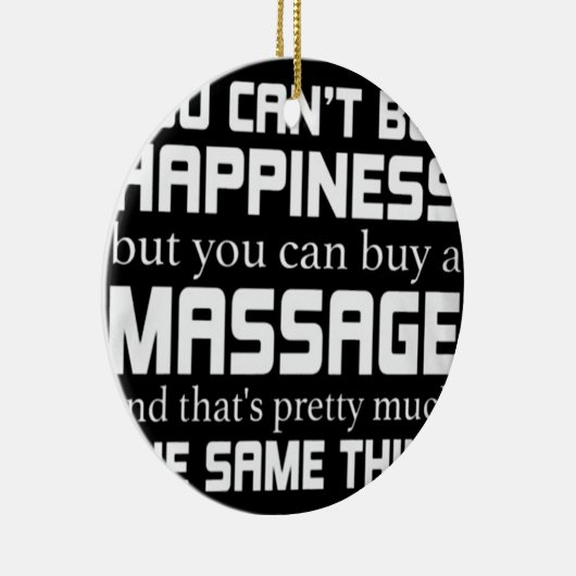 Massagetherapie Keramisch Ornament (Rechts)