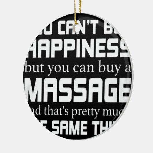 Massagetherapie Keramisch Ornament (Links)