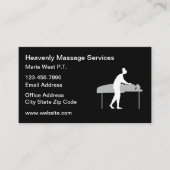 Massagetherapie Klassieke Visitekaartjes (Voorkant)