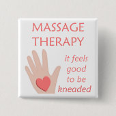 Massagetherapie Kneaded Button (Voorkant)