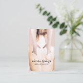 Massagetherapie Lichaamsverzorging Gezondheid Spa Visitekaartje (Staand voorkant)