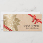  massagetherapie Lotus Gift Certificates (Voorkant)