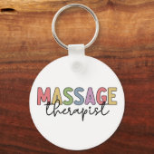 Massagetherapie | Massagetherapiecadeautjes Sleutelhanger (Voorkant)