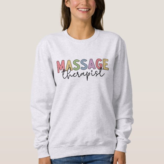 Massagetherapie | Massagetherapiecadeautjes Trui (Voorkant)