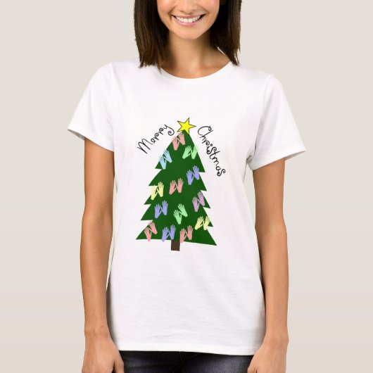 Massagetherapie MERRY CHRISTMAS Gifts T-shirt (Voorkant)