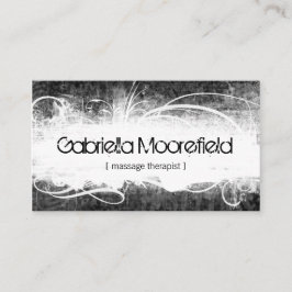 Massagetherapie met Extreme Grunge Visitekaartje