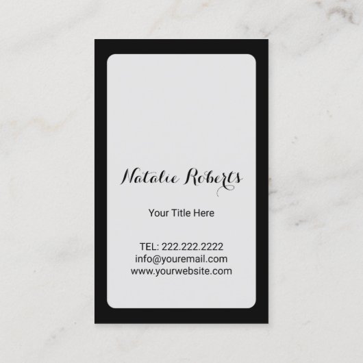 Massagetherapie Minimale helende handen  Visitekaartje (Achterkant)