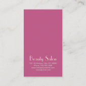 Massagetherapie Natuurlijke Essentiële Olie Aromat Visitekaartje (Achterkant)