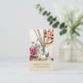 Massagetherapie Natuurlijke Essentiële Olie Aromat Visitekaartje (Staand voorkant)