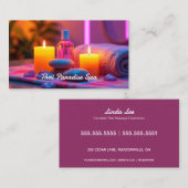 Massagetherapie neonataal visitekaartje (Voorkant / Achterkant)