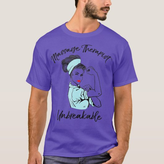 Massagetherapie Onbreekbare Massagetherapie T-shirt (Voorkant)
