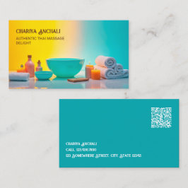 👍 Massagetherapie QR Visitekaartje